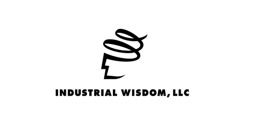 工业智慧Logo设计:简洁现代企业标识