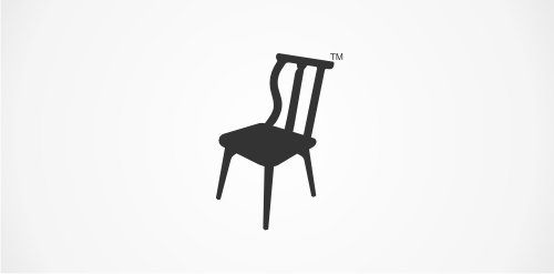 简约椅子logo设计