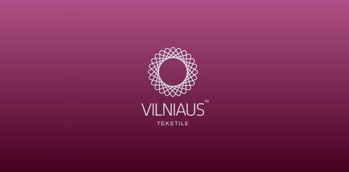 Vilniaus Logo设计:简约几何图形与品牌标识