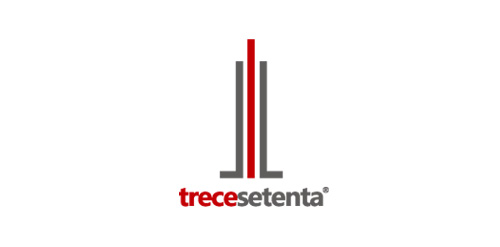 简约现代logo设计:trecesetenta