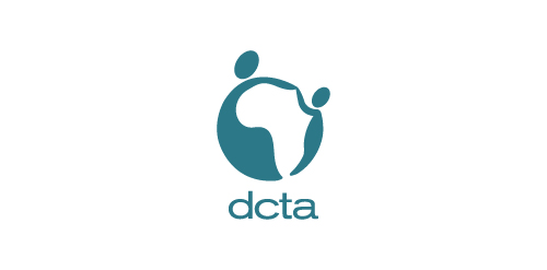 dcta logo设计:简洁地球与人形结合