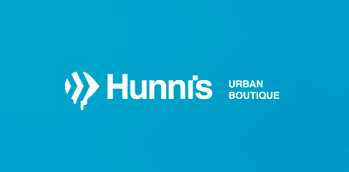 Hunnis Urban Boutique Logo设计