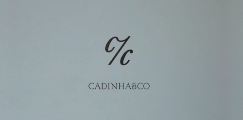 CADINHA&CO logo设计:优雅简约品牌标识