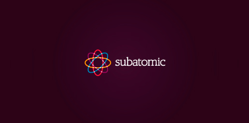 Subatomic Logo设计:简约科技感视觉传达