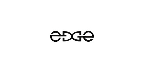 简洁现代的EDGE品牌logo设计