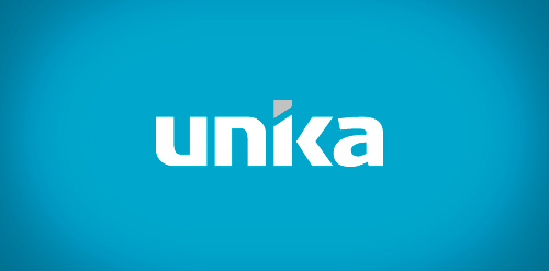 简洁现代的Unika品牌logo设计