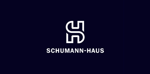 简约现代风格的Schumann-Haus Logo设计