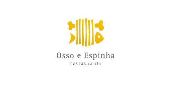 骨与刺骨设计: 餐饮品牌logo