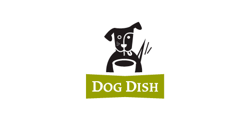简约狗狗图案Logo设计
