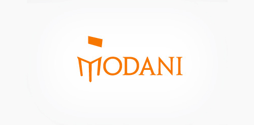 MODANI logo设计:简洁现代的标志