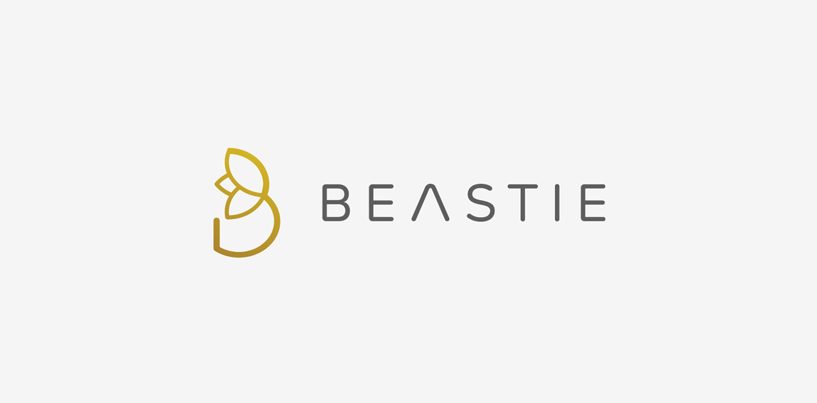 极简风格的BEASTIEI logo设计