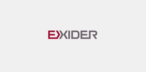 简约现代EXIDER品牌logo设计