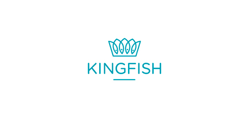 简约优雅的Kingfisher Logo设计