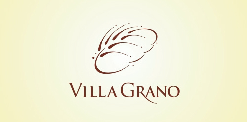 简约优雅的Villa Grano logo设计