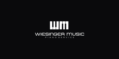 简洁现代的Wiesinger Music Logo设计