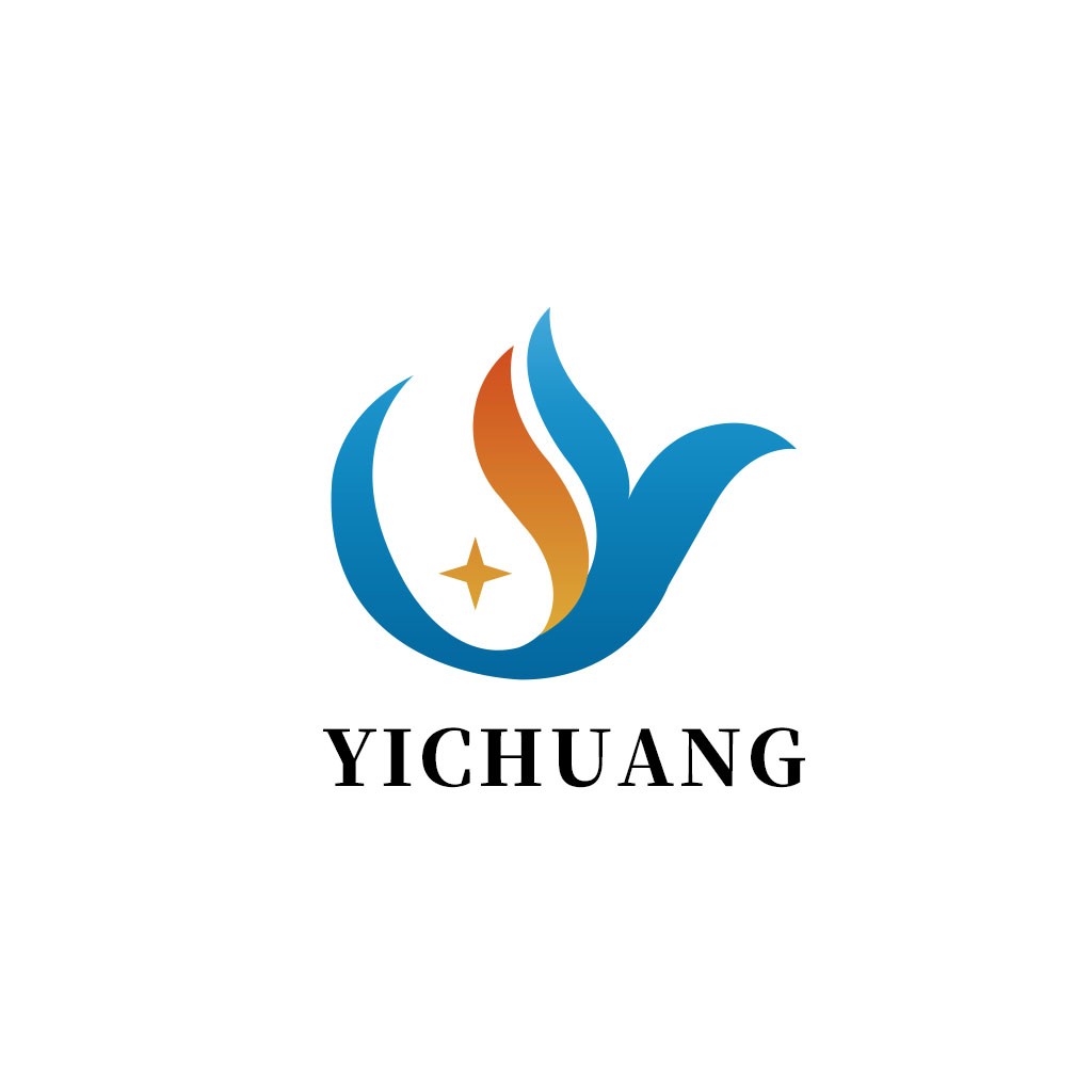 火焰与水元素的现代logo设计