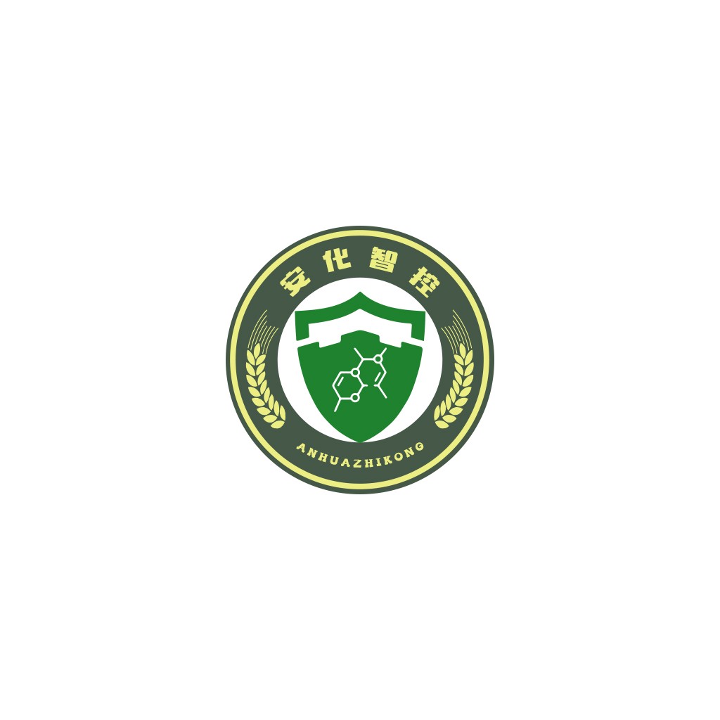 绿色盾牌徽章logo设计