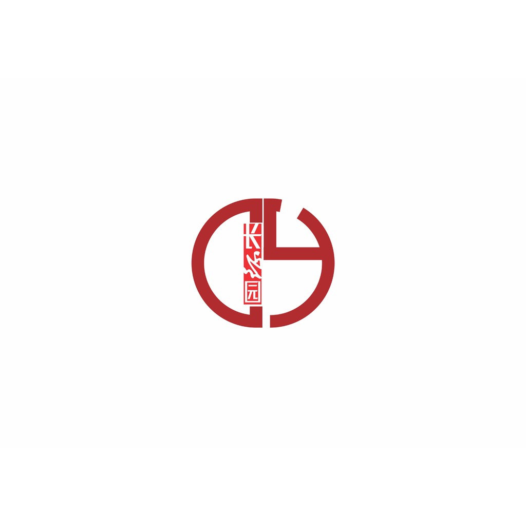 简约红色圆环logo设计