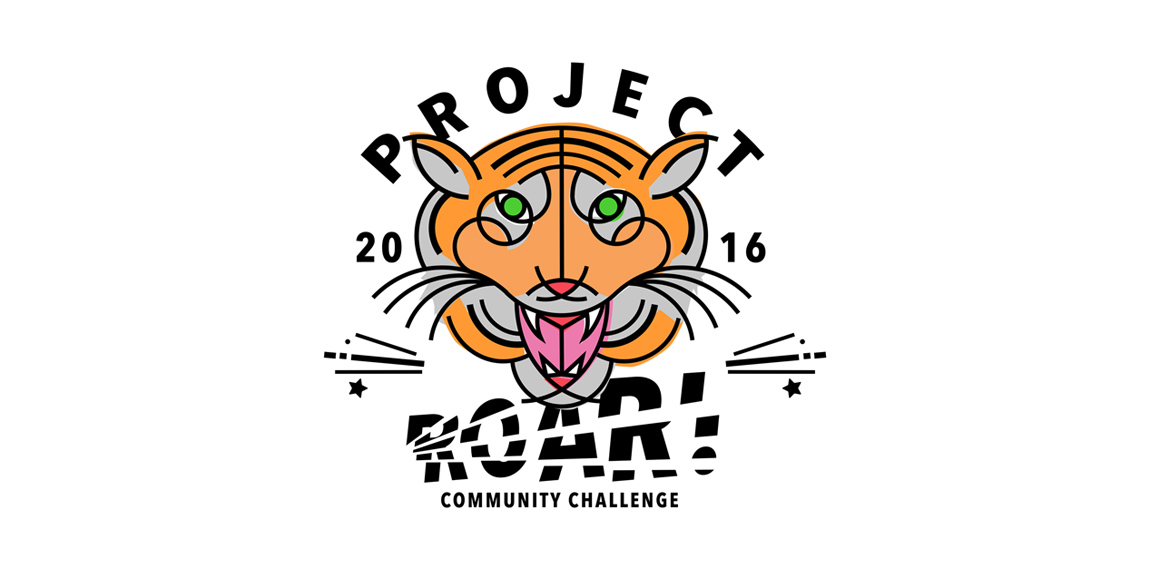 老虎头像社区挑战项目logo设计