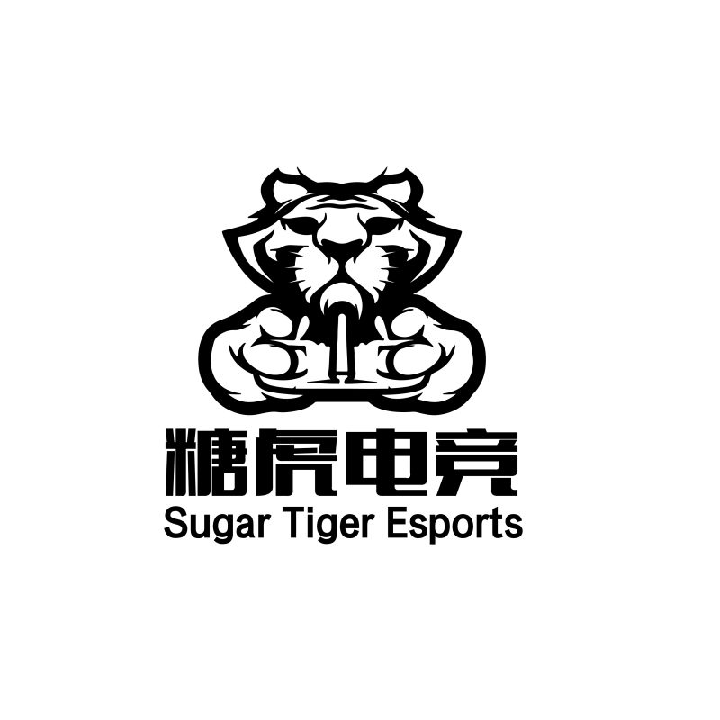 糖虎电竞团队logo设计