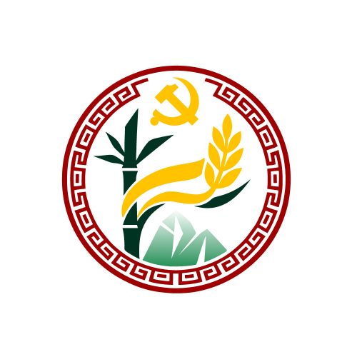 农业主题党徽风格logo设计