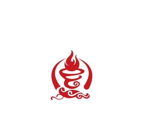 传统风格香炉logo设计