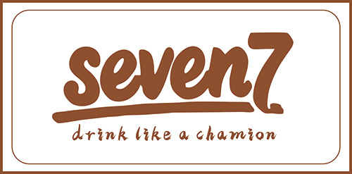 Seven7酒吧小吃店品牌logo设计
