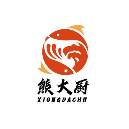 熊大厨餐饮品牌logo设计