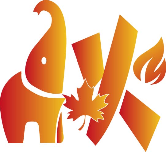 象形文字风格“秋”主题logo设计