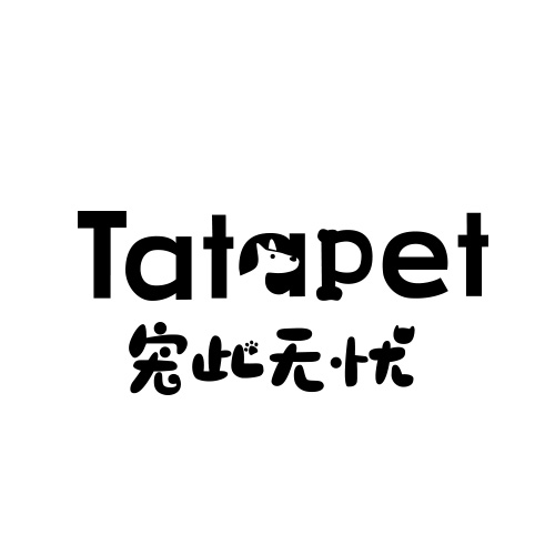 Tatapet宠物品牌趣味logo设计