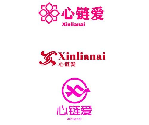 心链爱珠宝品牌logo设计