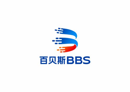 百贝斯BBS字母logo设计