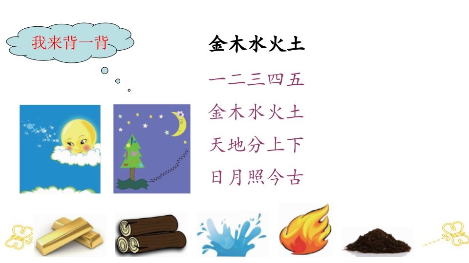 一年级语文上册积累背诵专项复习（部编版）