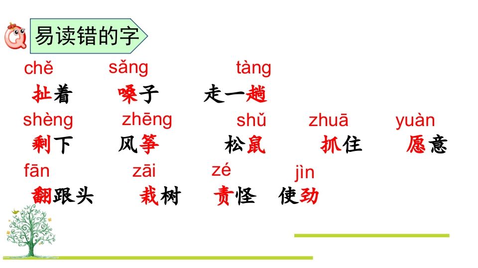 二年级语文上册第八单元复习（部编）