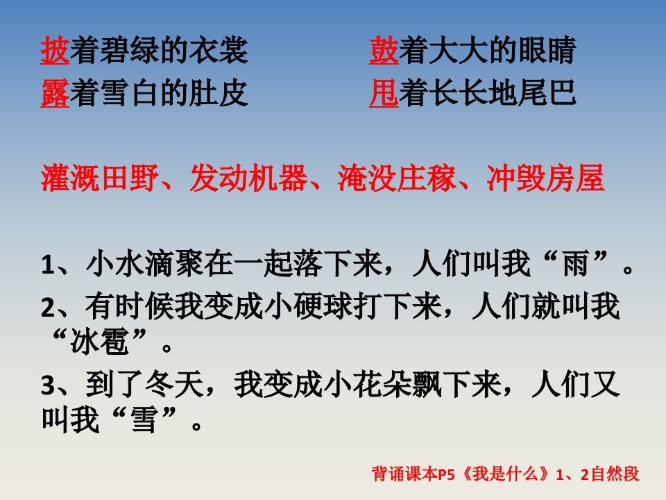 二上语文期末复习重点课件PPT