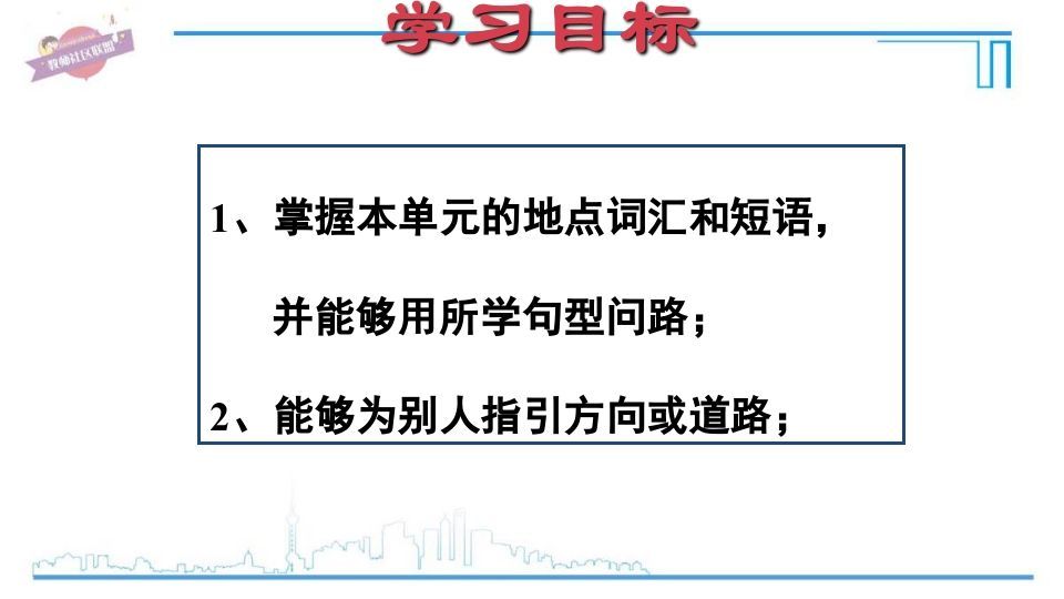 六年级英语上册Unit1复习课件（人教版PEP）