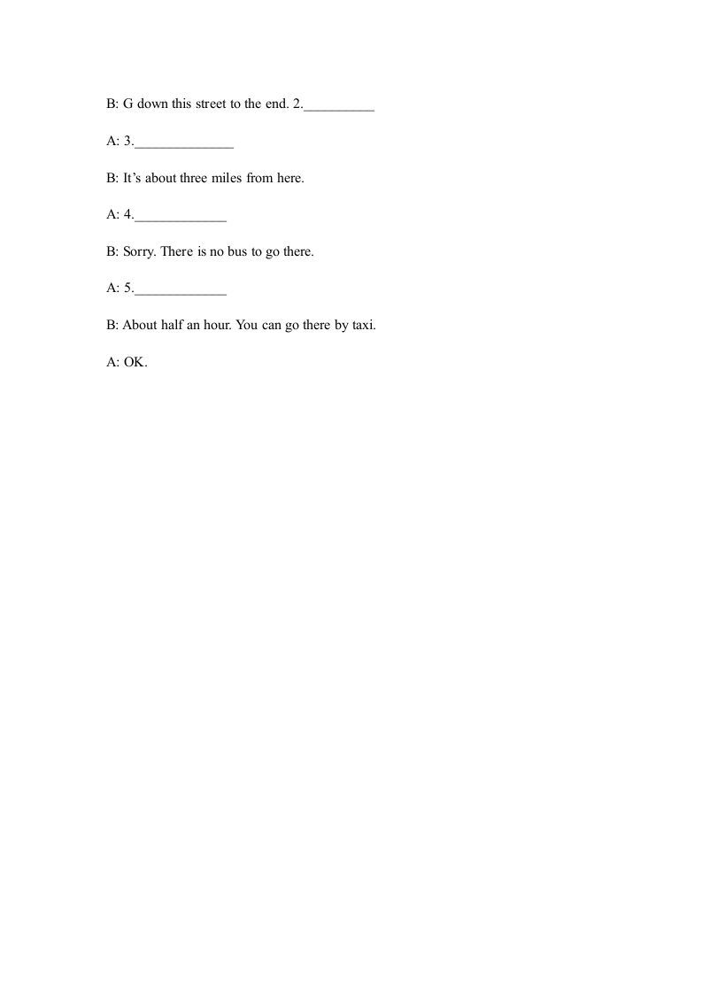 六年级英语上册Unit2waystogotoschoolpartB人教（PEP)（秋）（人教版PEP）