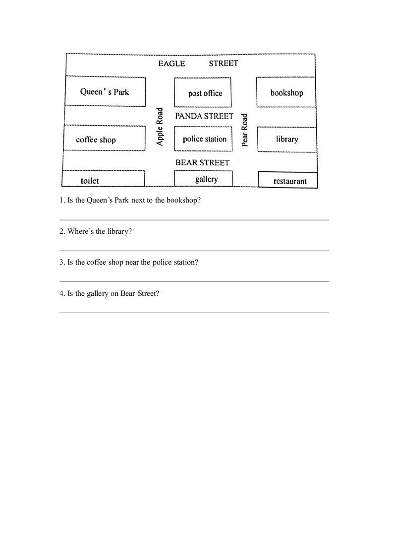 六年级英语上册Unit2_Lesson1_课时训练（人教版一起点）