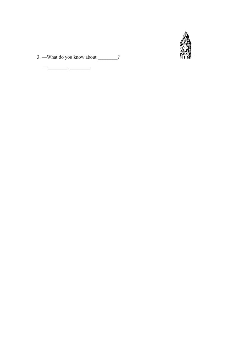 六年级英语上册Unit2_Lesson2课时训练（人教版一起点）