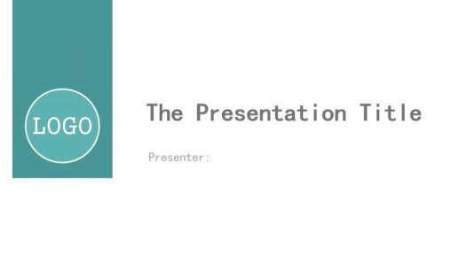 白色多彩商务扁平商务通用PPT模板