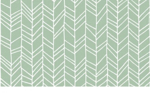 苹果绿条纹广告设计师个人简历模板