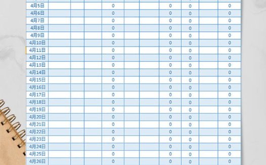 商品出入库记录表