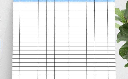 简洁退货单表格模板