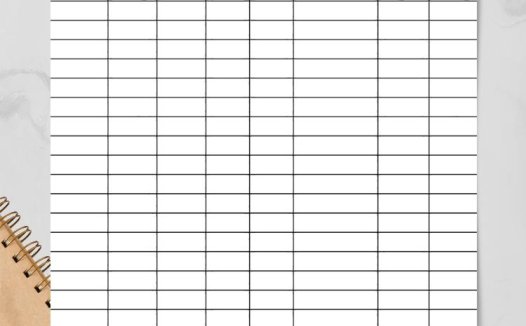 简单清晰采购单