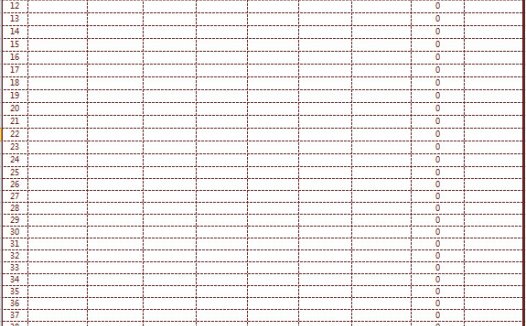 装修采购预算表