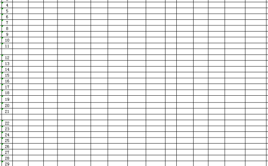 企业财务快报汇总表excel模板