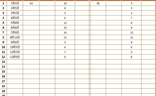 财务计划表Excel模板