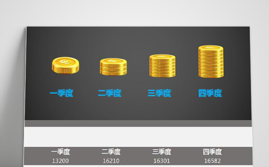 灰色系财务支出记账管理系统模板