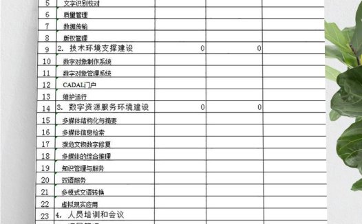项目经费收入明细表