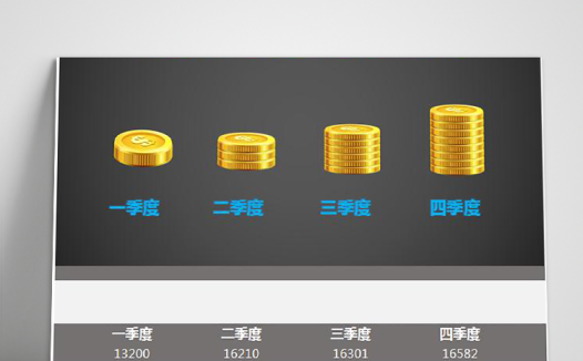 灰色系财务支出记账管理系统模板